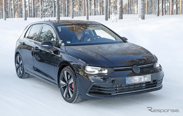 VW ゴルフ GTI TCR 新型プロトタイプ(スクープ写真)