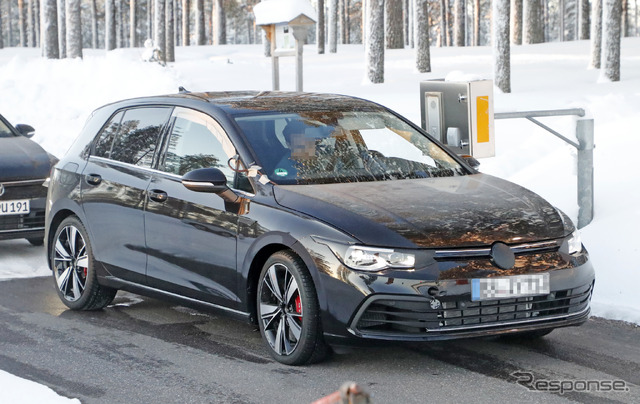 VW ゴルフ GTI TCR 新型プロトタイプ(スクープ写真)