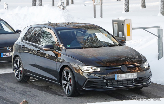 VW ゴルフ GTI TCR 新型プロトタイプ(スクープ写真)
