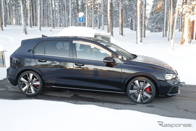 VW ゴルフ GTI TCR 新型プロトタイプ(スクープ写真)