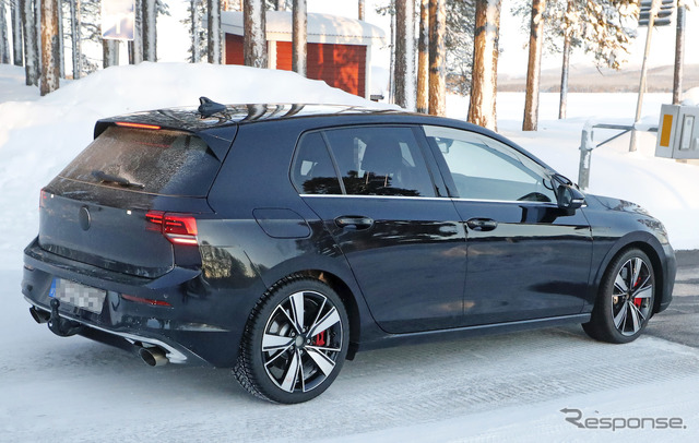 VW ゴルフ GTI TCR 新型プロトタイプ(スクープ写真)