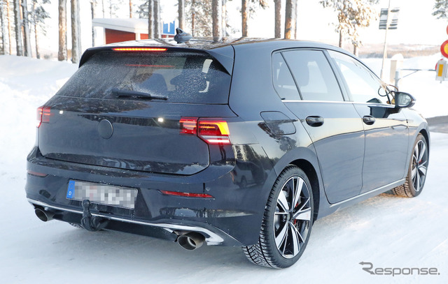 VW ゴルフ GTI TCR 新型プロトタイプ(スクープ写真)