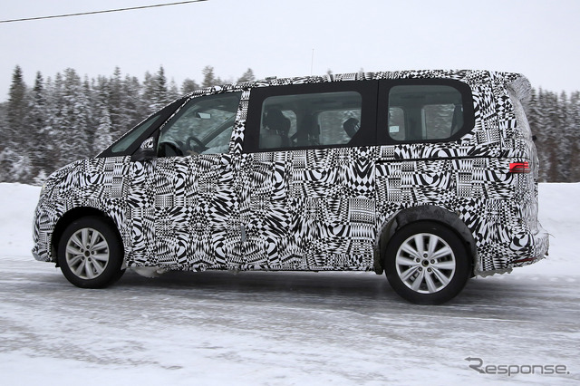 VW T7 プロトタイプ(スクープ写真)