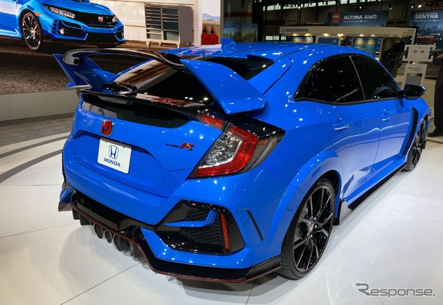 ホンダ・シビック・タイプR 改良新型の北米仕様(シカゴモーターショー2020)