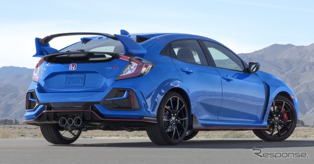 ホンダ・シビック・タイプR 改良新型(北米仕様)