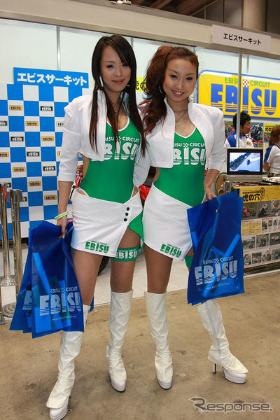【東京モーターサイクルショー08】コンパニオン写真蔵…エビスサーキット