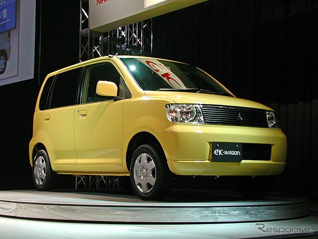 2002年、注目の三菱ニューモデルは……『Zカー』と『eKワゴン』スポーツ仕様