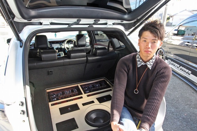 car audio newcomer! トヨタ ハリアー(オーナー:山路航輝さん) by レジェーラ 後編