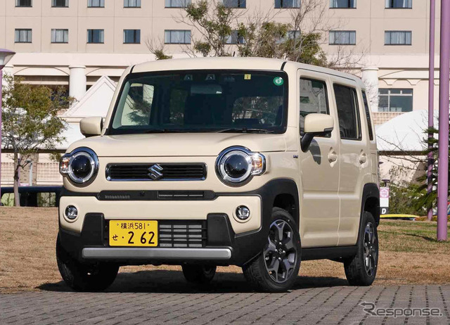 スズキ ハスラー 新型(ハイブリッドターボ X)