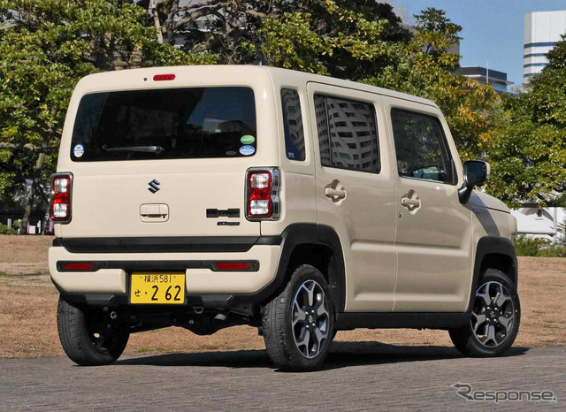 スズキ ハスラー 新型(ハイブリッドターボ X)