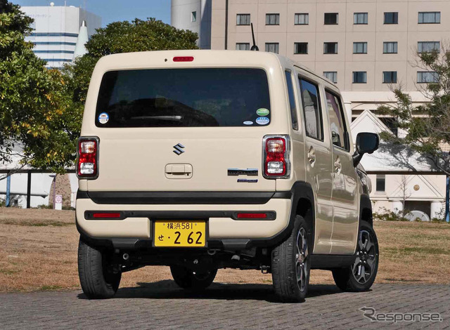 スズキ ハスラー 新型(ハイブリッドターボ X)