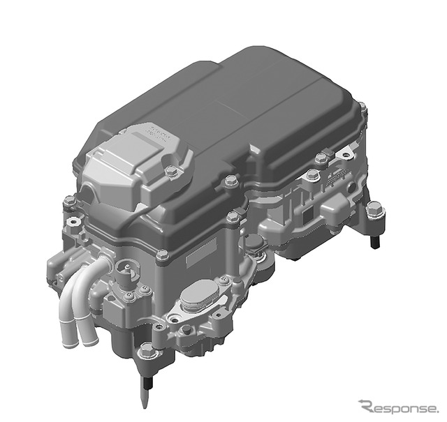 ホンダ フィット e:HEV(2モーターハイブリッドシステム)PCU(パワーコントロールユニット)イメージ図
