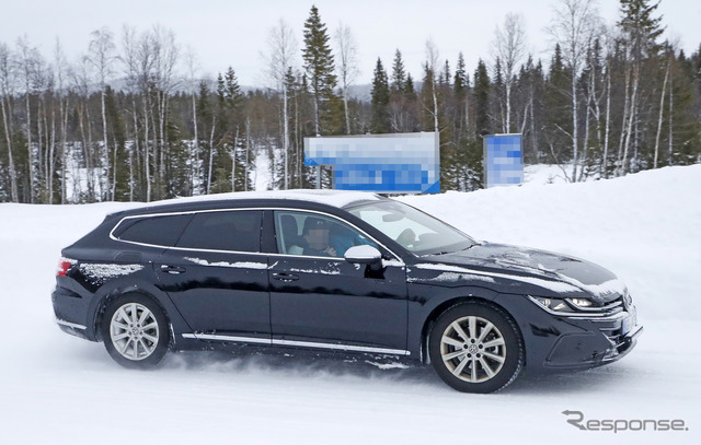 VW アルテオン シューティングブレーク 開発車両(スクープ写真)