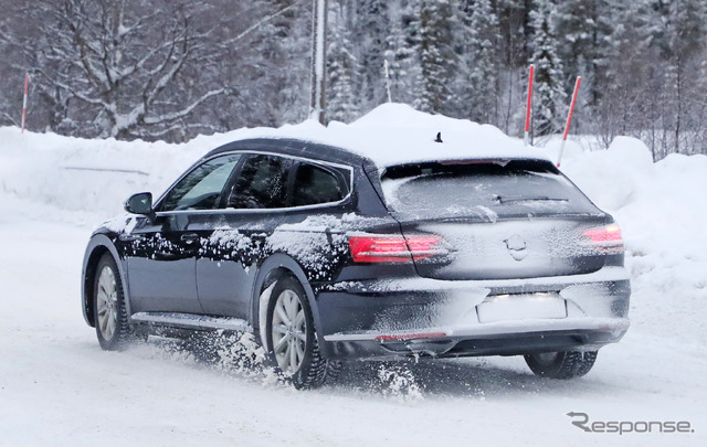VW アルテオン シューティングブレーク 開発車両(スクープ写真)