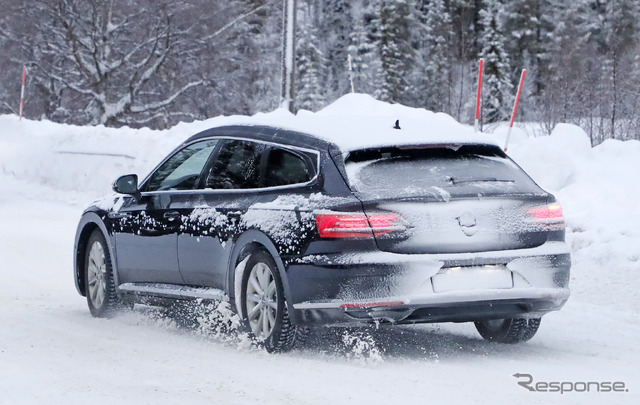 VW アルテオン シューティングブレーク 開発車両（スクープ写真）