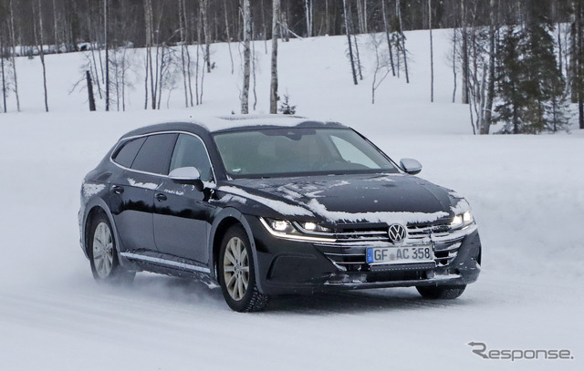 VW アルテオン シューティングブレーク 開発車両(スクープ写真)