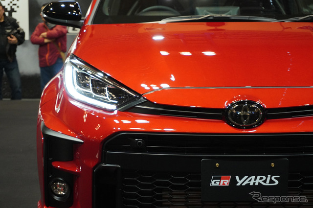 トヨタ GRヤリス RZ ハイパフォーマンス・ファーストエディション エモーショナルレッドII(大阪オートメッセ2020)