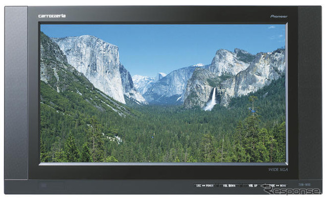 パイオニア、カーDVDとリアモニターの新製品発売
