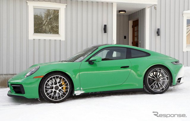 ポルシェ 911 GTS 新型プロトタイプ(スクープ写真)