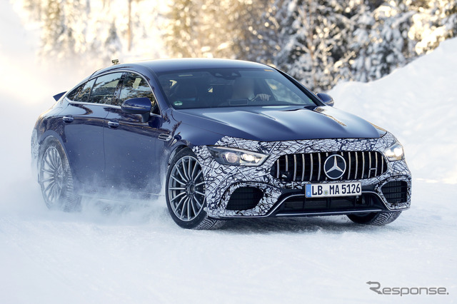 メルセデス AMG GT73 市販型プロトタイプ(スクープ写真)