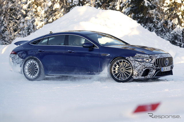 メルセデス AMG GT73 市販型プロトタイプ(スクープ写真)
