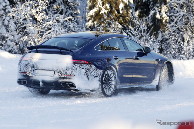 メルセデス AMG GT73 市販型プロトタイプ(スクープ写真)