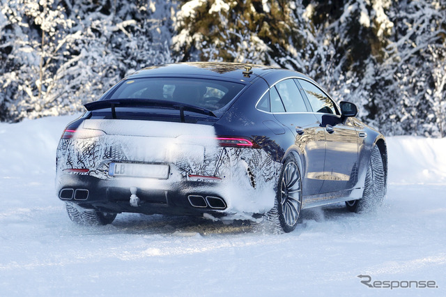 メルセデス AMG GT73 市販型プロトタイプ(スクープ写真)