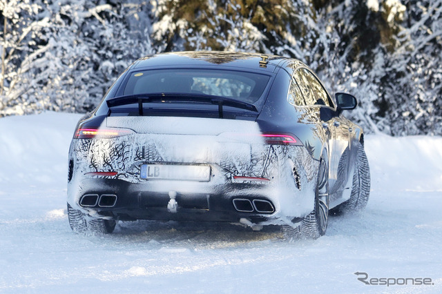 メルセデス AMG GT73 市販型プロトタイプ(スクープ写真)