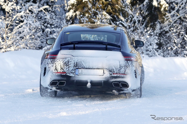 メルセデス AMG GT73 市販型プロトタイプ(スクープ写真)