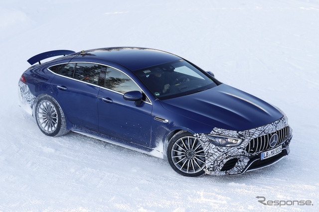 メルセデス AMG GT73 市販型プロトタイプ(スクープ写真)