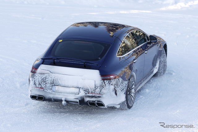 メルセデス AMG GT73 市販型プロトタイプ（スクープ写真）