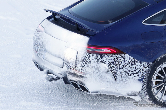 メルセデス AMG GT73 市販型プロトタイプ(スクープ写真)