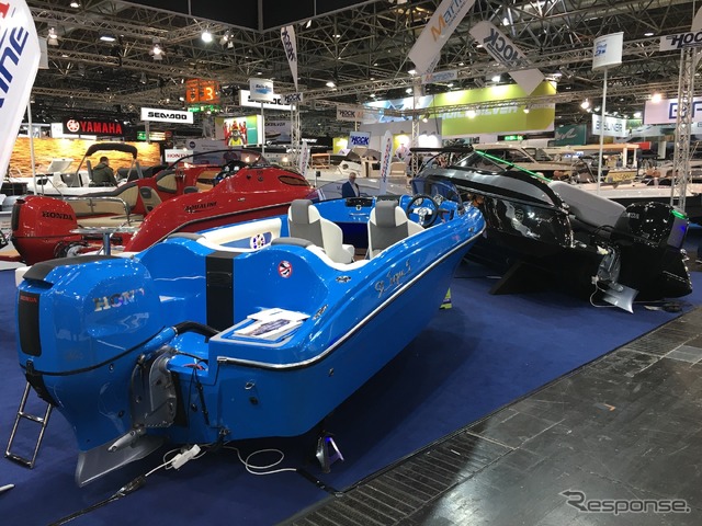 ホンダブース(デュッセルドルフボートショー2020)