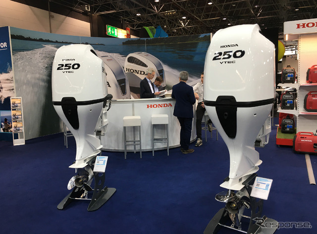 ホンダブース(デュッセルドルフボートショー2020)