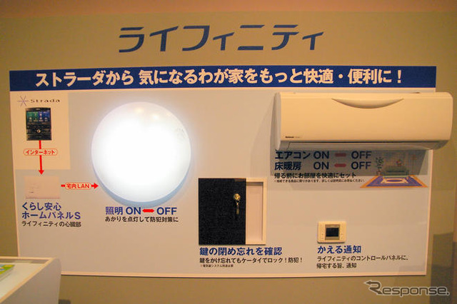 【ストラーダFクラス新型】ナビで自宅ビデオの録画、留守番ペットを画像確認