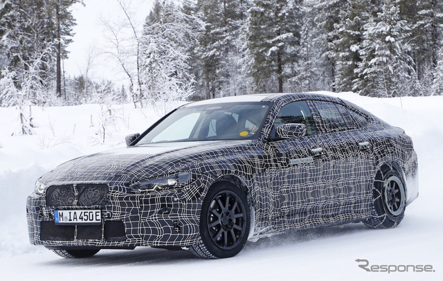 BMW i4 プロトタイプ(スクープ写真)