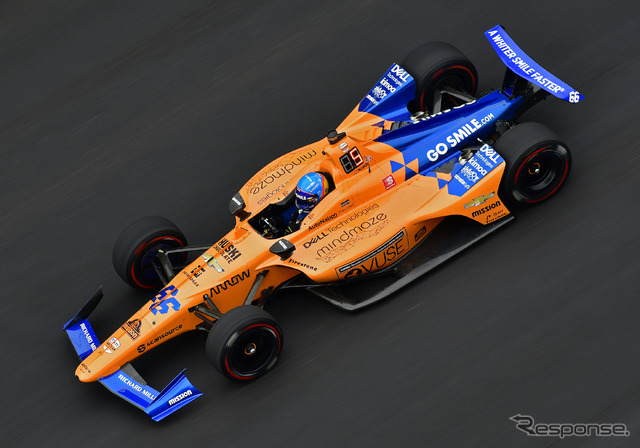 フェルナンド・アロンソ(2019年インディ500挑戦時)
