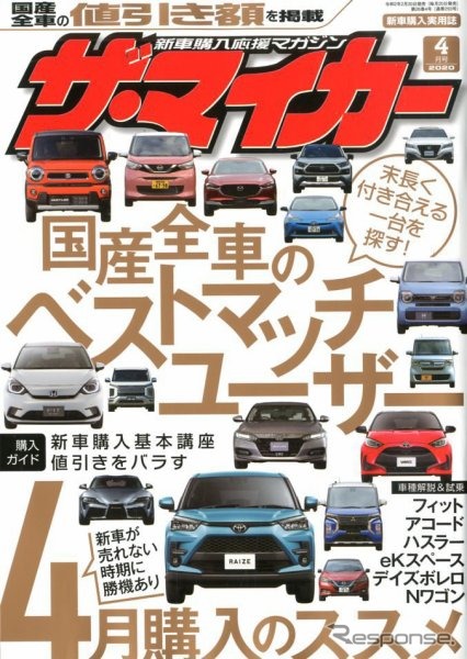 『ザ・マイカー』4月号