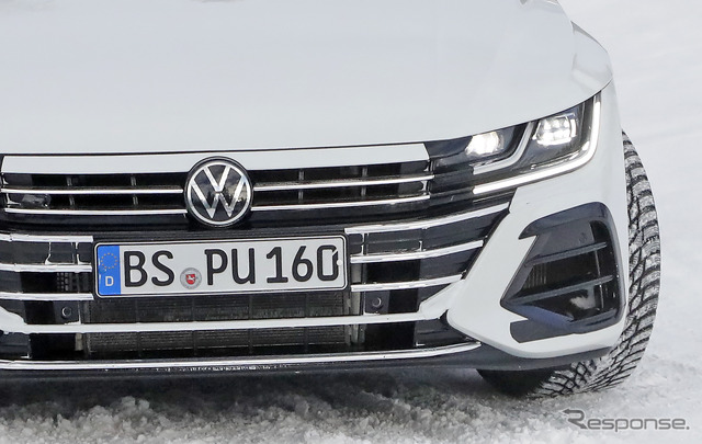 VW アルテオンR プロトタイプ(スクープ写真)