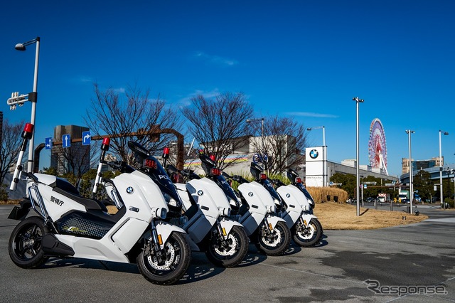 BMW Cエヴォリューション を警視庁に納入