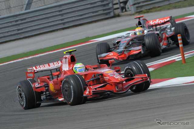 マッサ、喜びのトルコGP3連勝