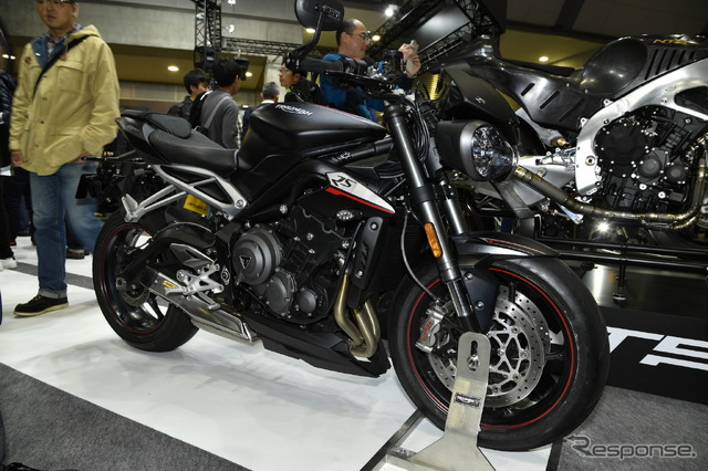 トライアンフStreet Triple RS(東京モーターサイクルショー2019)