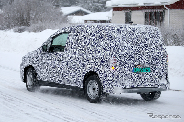 ルノー カングー 新型プロトタイプ(スクープ写真)