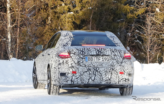メルセデスAMG C43/C53(仮)開発車両(スクープ写真)