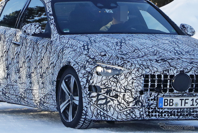 メルセデスAMG C43/C53(仮)開発車両(スクープ写真)