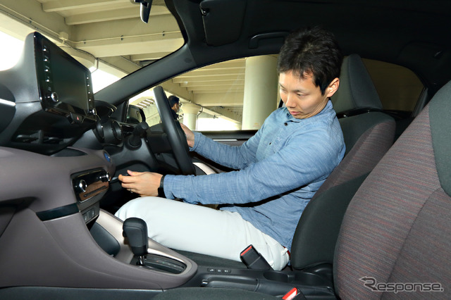 普段はカーシェアを利用しているが転勤を機にコンパクトカーを検討中だという後呂(うしろ)さん