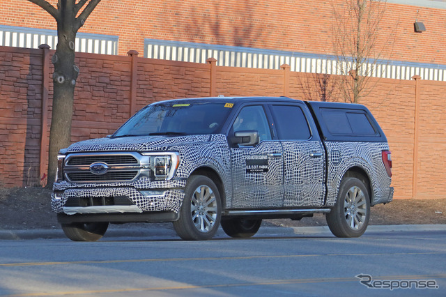 フォード F-150 次期型プロトタイプ(スクープ写真)