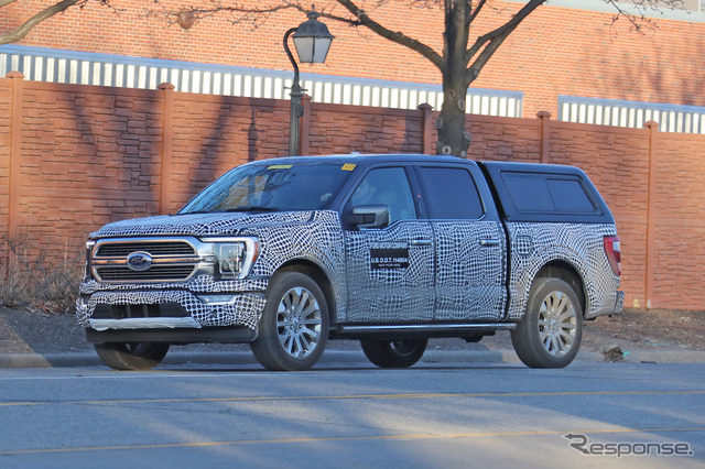 フォード F-150 次期型プロトタイプ(スクープ写真)