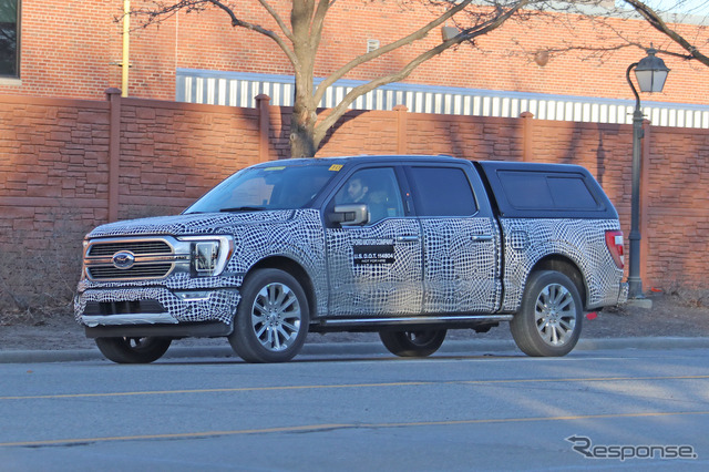 フォード F-150 次期型プロトタイプ(スクープ写真)
