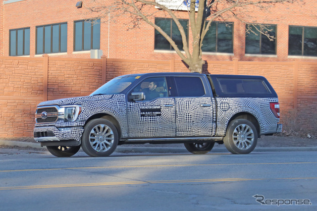 フォード F-150 次期型プロトタイプ(スクープ写真)